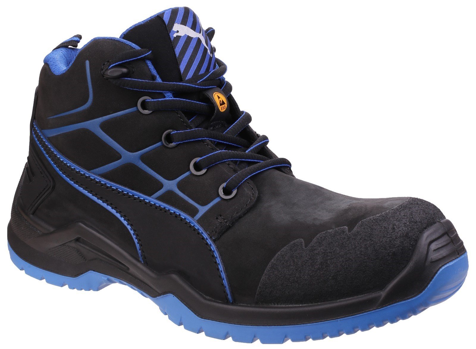 Puma Safety Unisex Krypton Lace-up Boot Blue 25461 - Blue 13