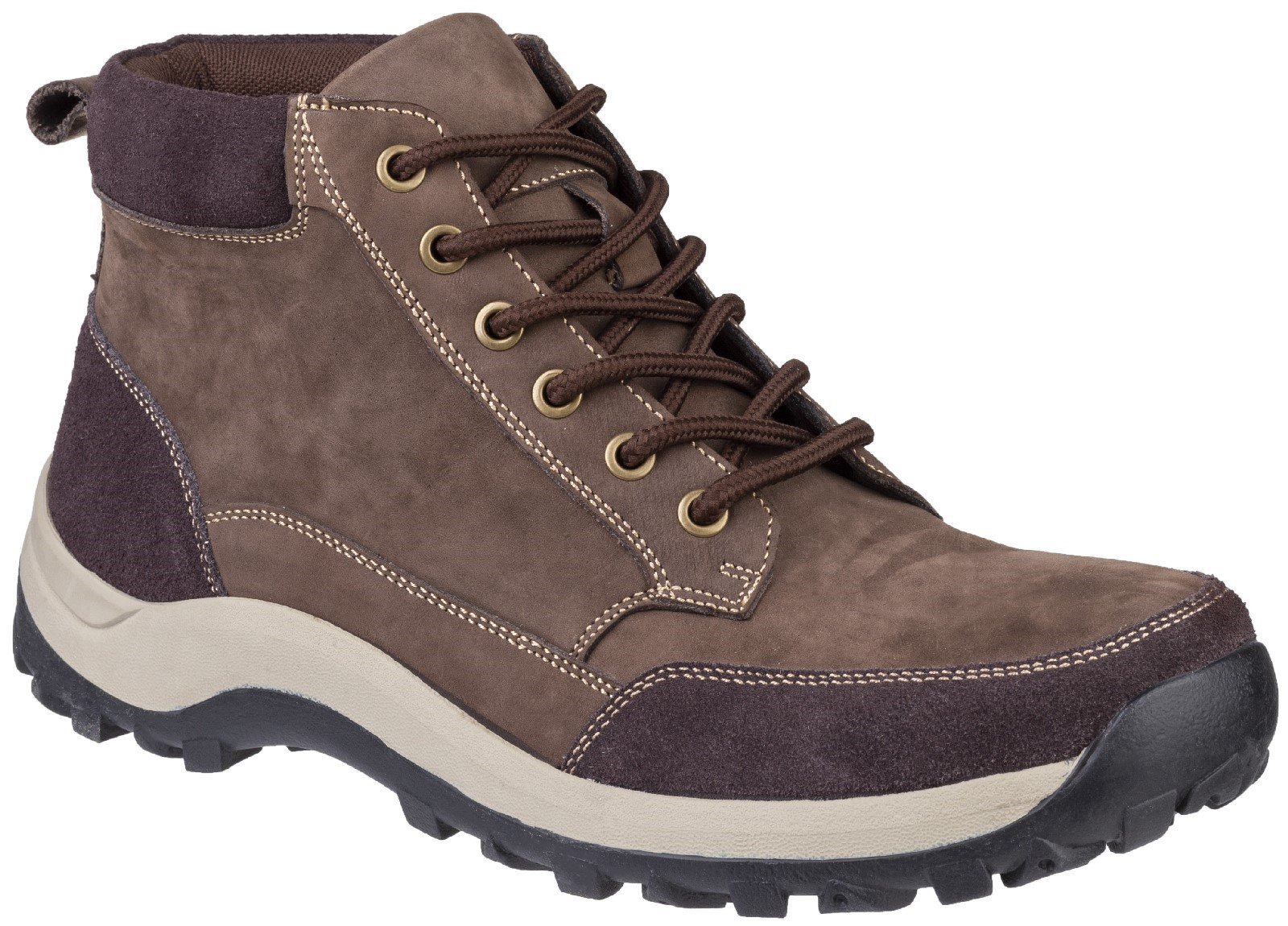 Cotswold Men's Slad Lace Up Boot Various Colours 27136 - Brown 6.5