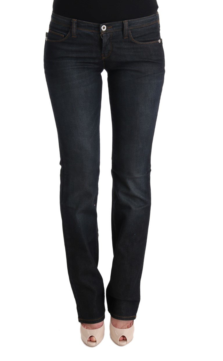 Costume National Women's Cotton Slim Flared Jeans Gray SIG30138 - W26