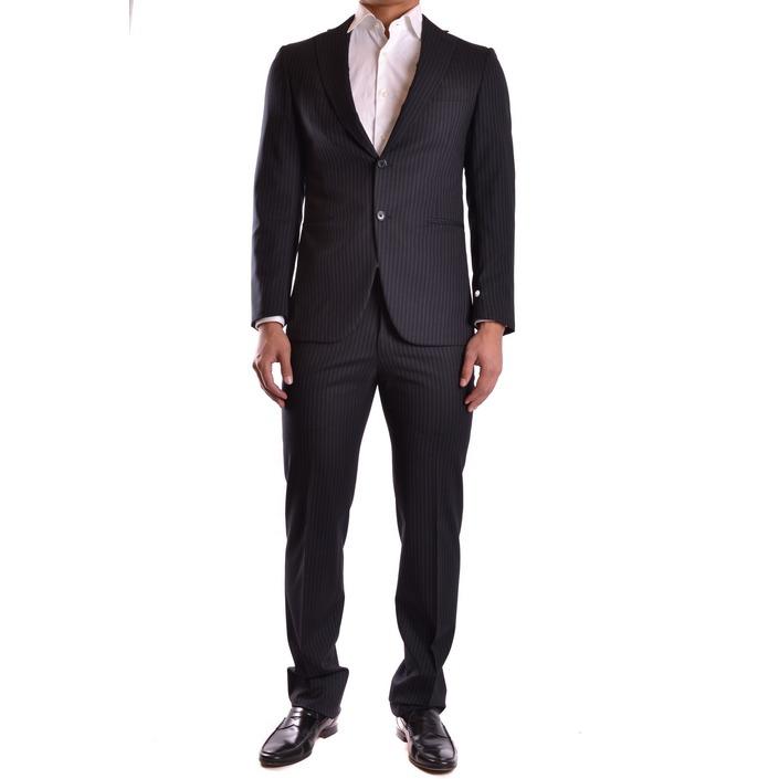 Burberry Men's Suit Black 164021 - black 48