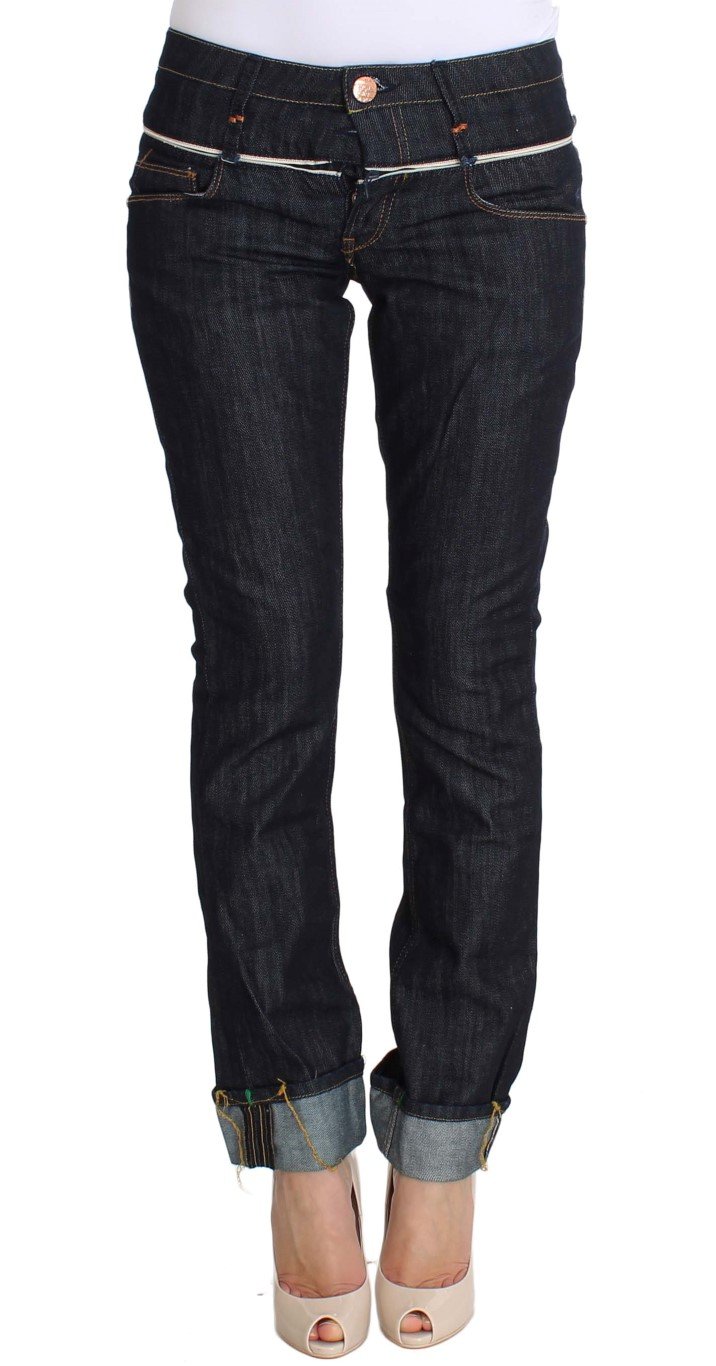 ACHT Women's Cotton Bottoms Fit Jeans Blue SIG30155 - W26