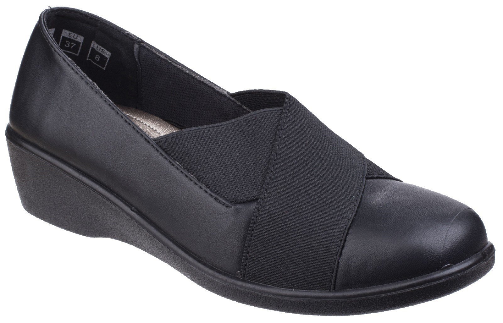 Fleet & Foster Women's Limba Wedges Various Colours 25561-42535 - Black 3