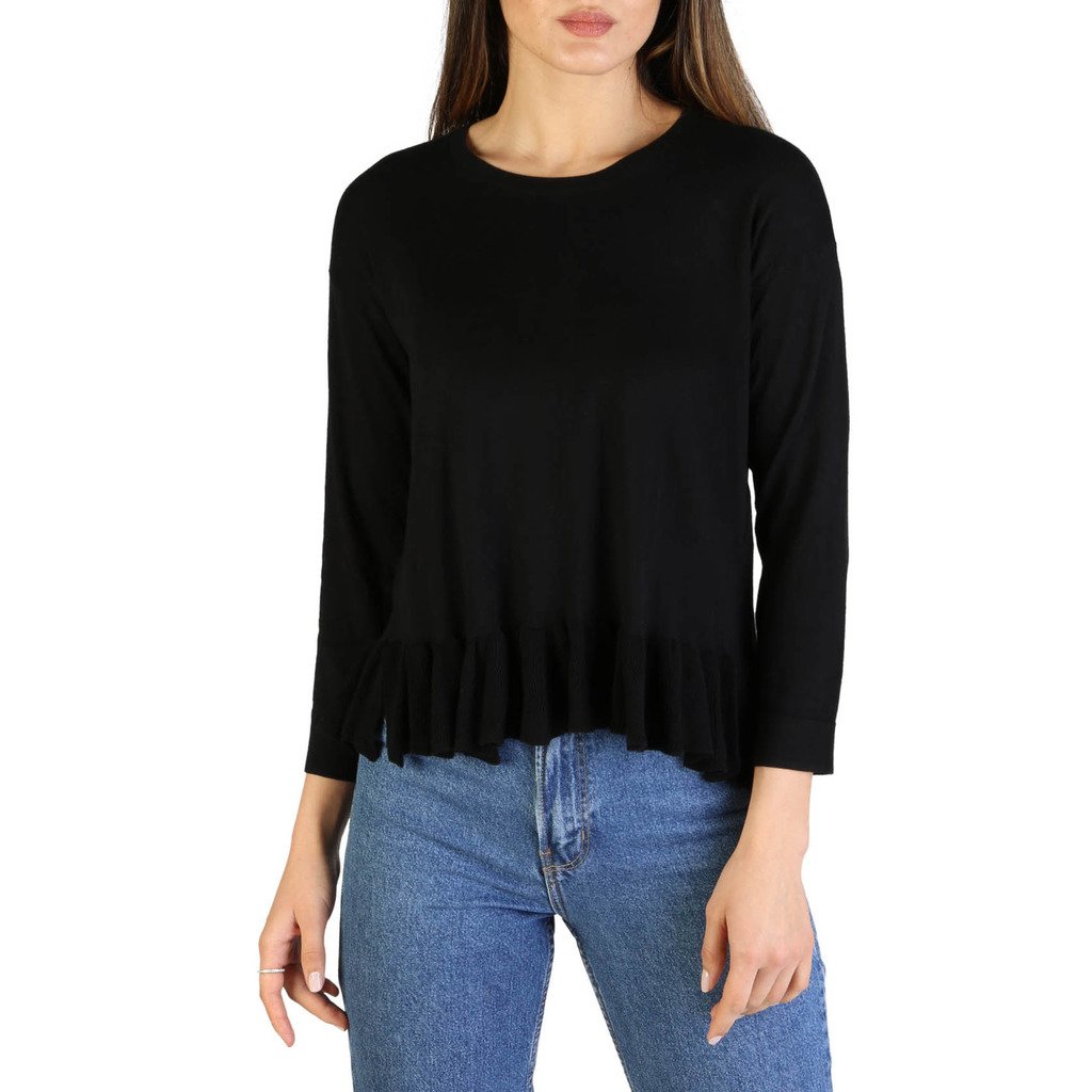 Armani Exchange Women's Sweater Black 3ZYM1C_YMA9Z - black L