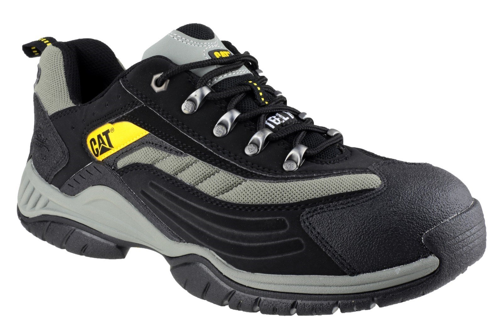 Caterpillar Men's Moor Safety Trainer Black 10928 - Black 6