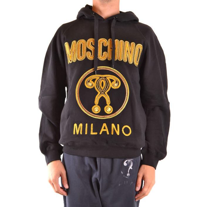 Moschino Men's Sweatshirt Black 169222 - black 46