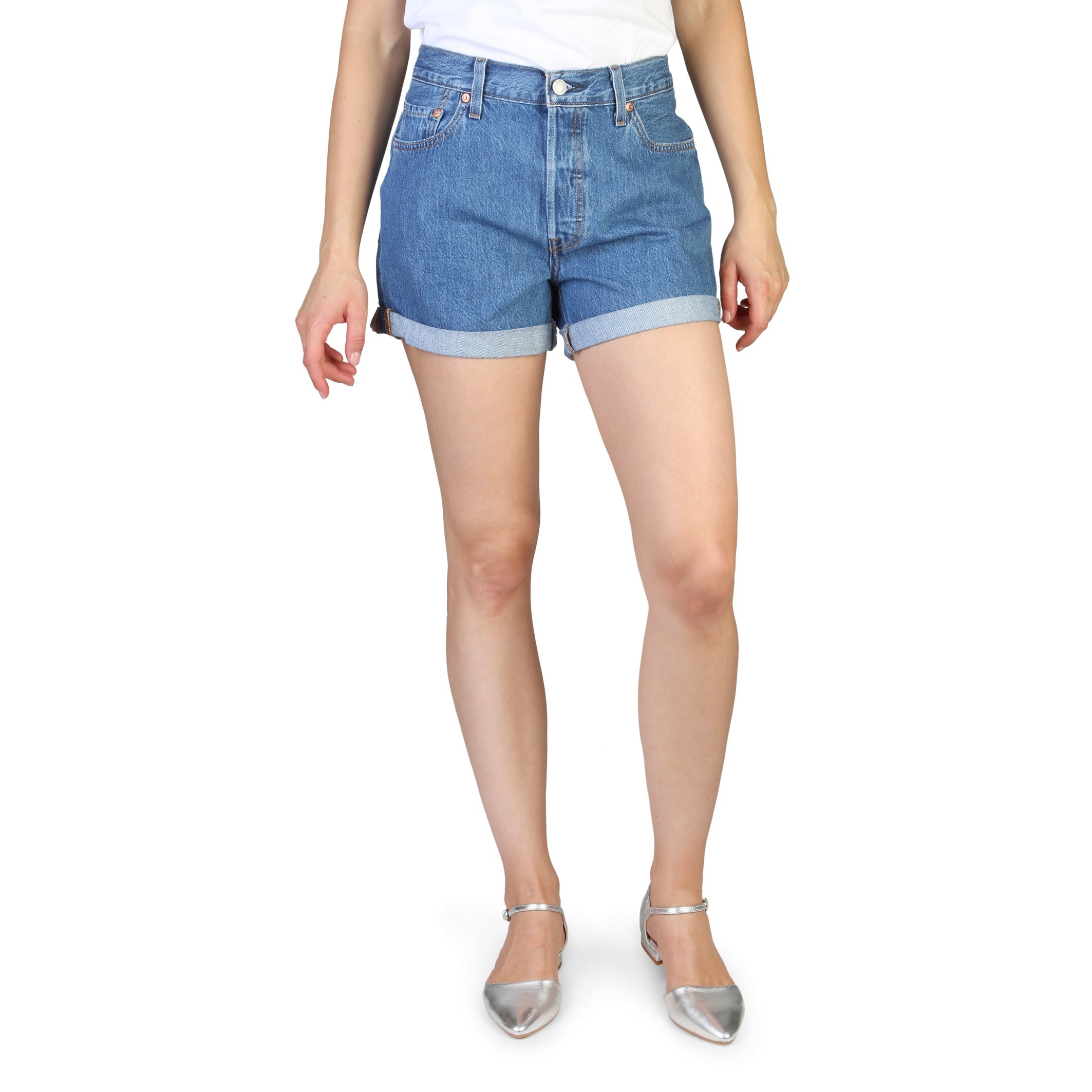 Levis Women's Short Blue 501_29961 - blue-1 24