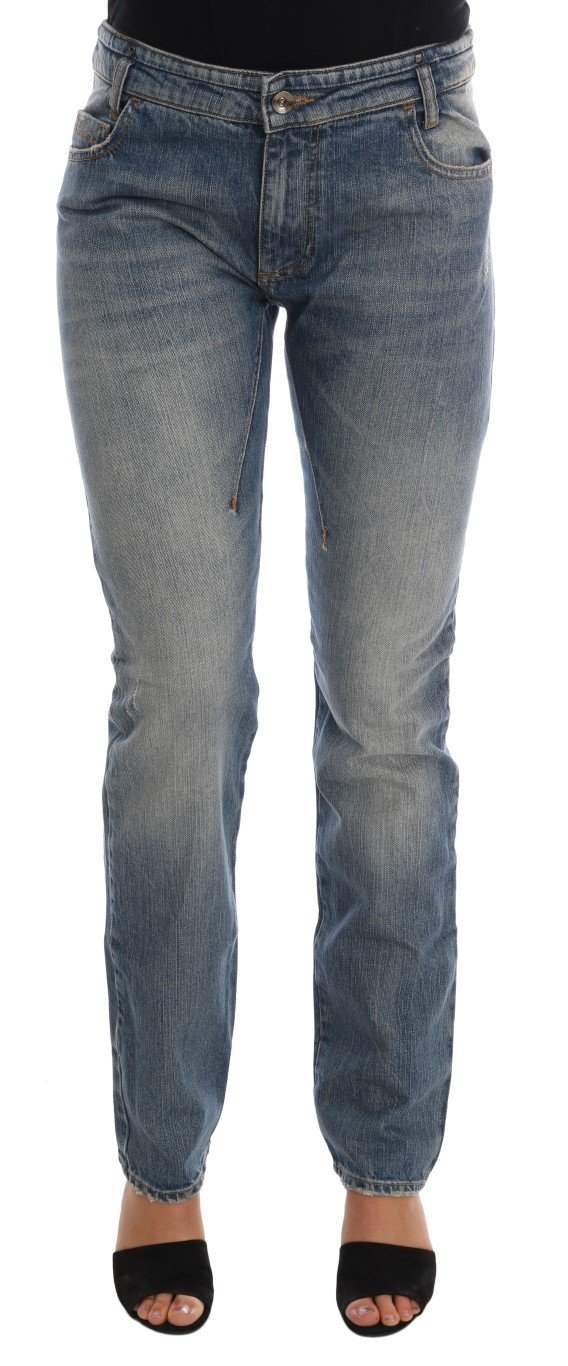 Costume National Women's Cotton Stretch Denim Jeans Blue SIG30136 - W26