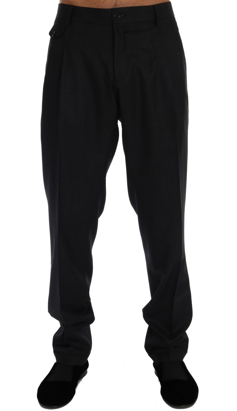 Dolce & Gabbana Men's Wool Stretch Trouser Blue PAN60326 - IT52 | XL