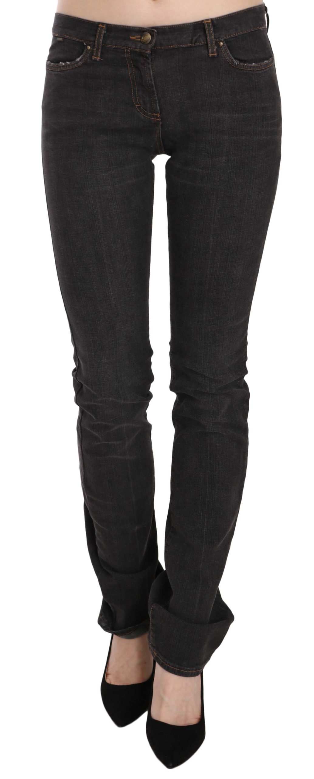 Just Cavalli Women's Low Waist Skinny Denim Trouser Black 57515154 - W26