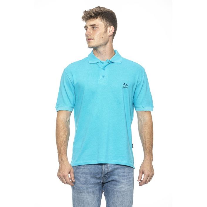 19v69 Italia Men's Polo Shirt Blue 185472 - blue M
