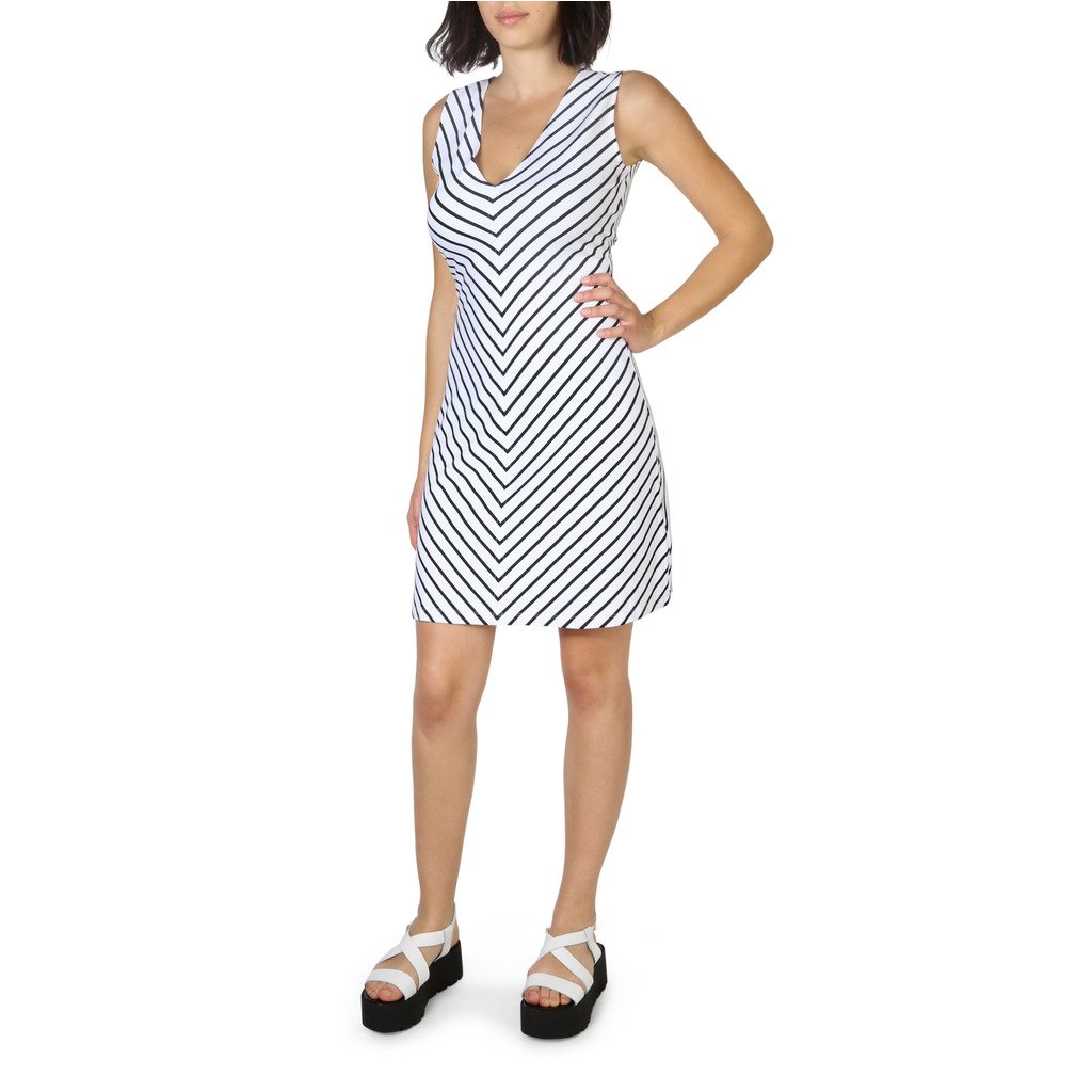 Armani Jeans Women's Dress White 3Y5A92 5JYAZ - white XXS
