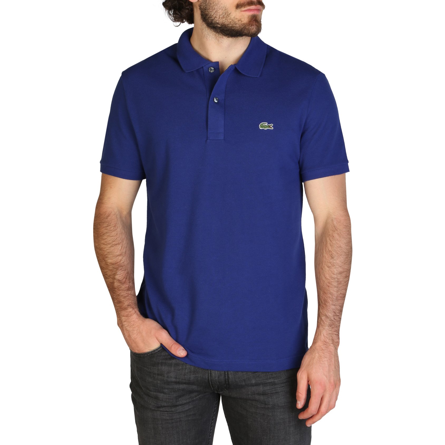 Lacoste Men's Polo Shirt Various Colours PH4012_SLIM - blue-1 S