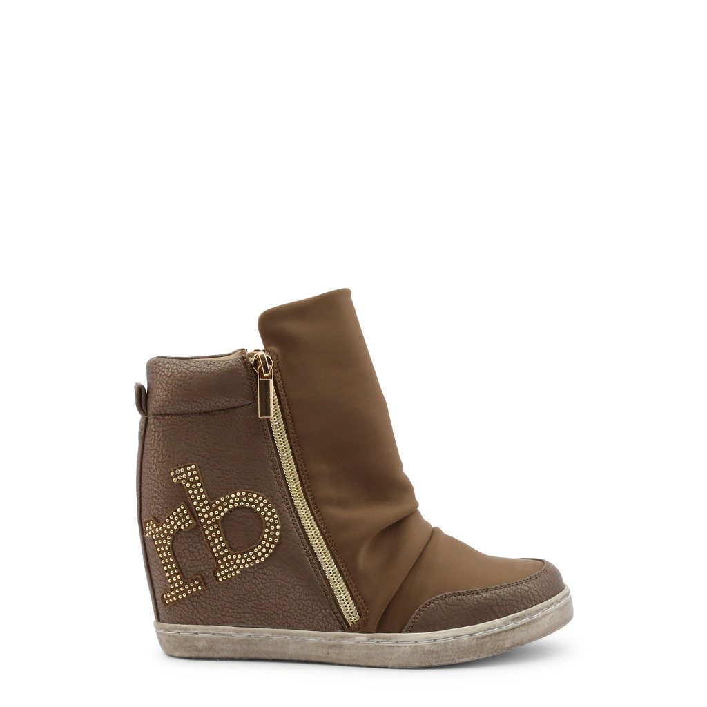 Roccobarocco Women's Ankle Boot Various Colours RBSC1JL01STD - brown EU 37