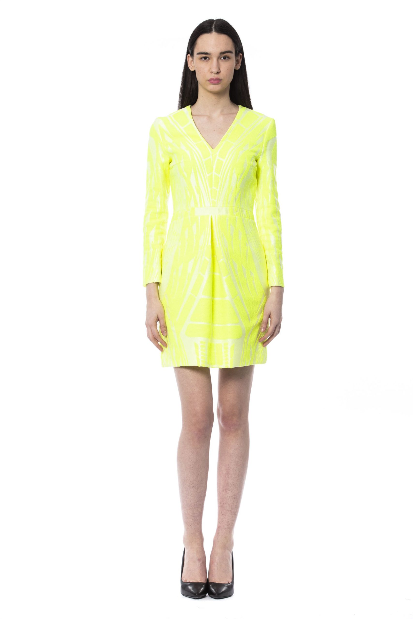BYBLOS Women's Giallofluo Dress Yellow BY997164 - IT44 | M