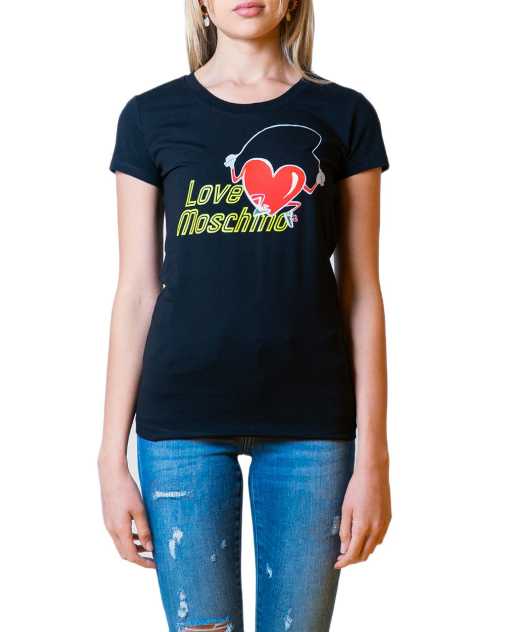 Love Moschino Women's T-Shirt Various Colours 175779 - black 38