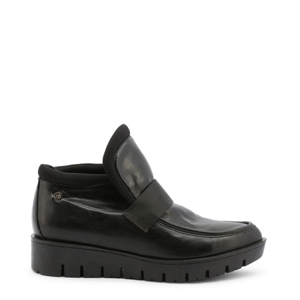 Roccobarocco Women's Moccasins Black 342831 - black EU 37