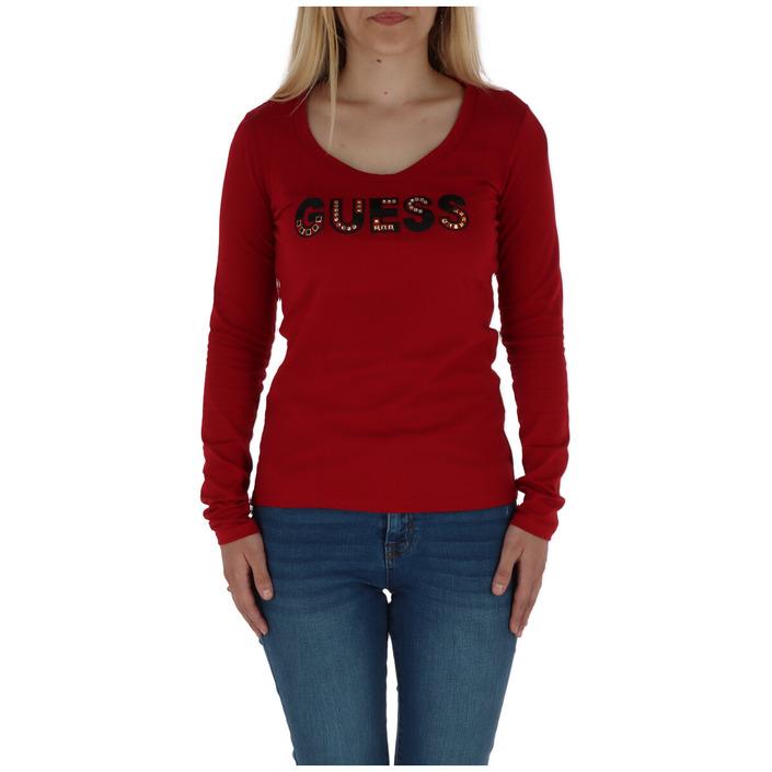 Guess Women's Sweater Red 258486 - red XS