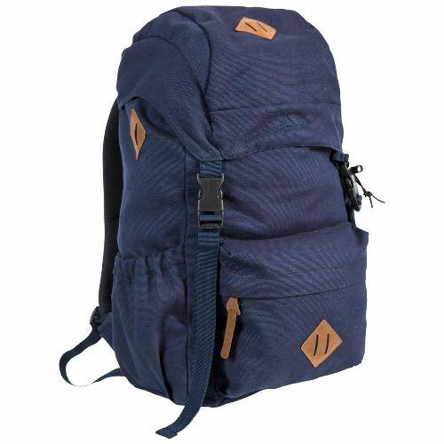 Trespass Unisex 30L Braeriach Canvas Backpack Various Colours Braeriach - Dark Navy 30 Litre