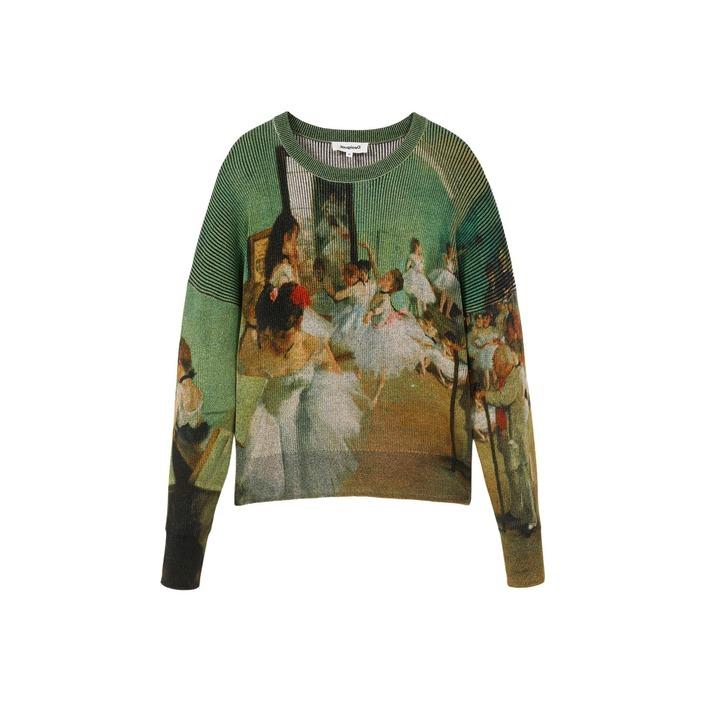Desigual Women's Sweater Green 319882 - green S