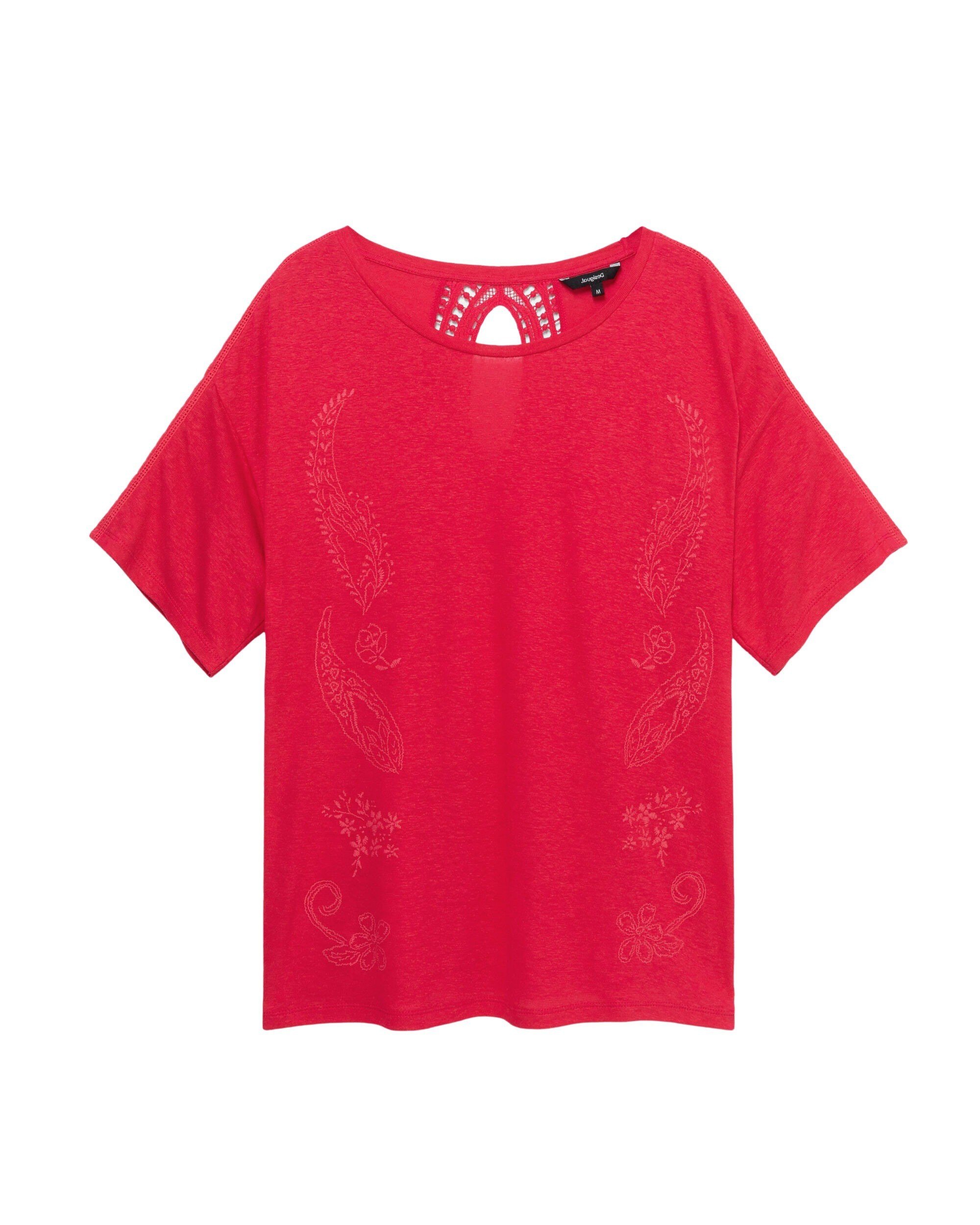 Desigual Women's T-Shirt Various Colours 263185 - fuchsia S