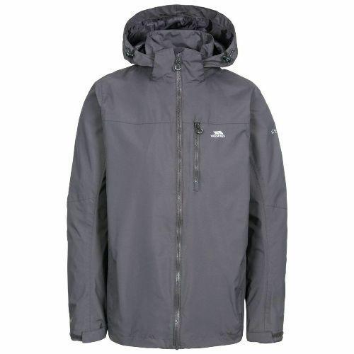 Trespass Men's Waterproof Various Colours Hamrand - Dark Grey S