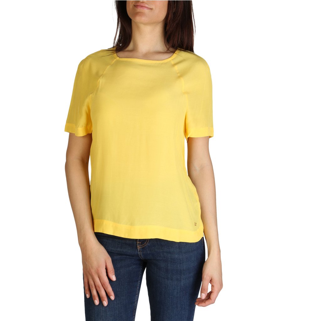 Tommy Hilfiger Women's T-Shirt Blue XW0XW01059 - yellow 2