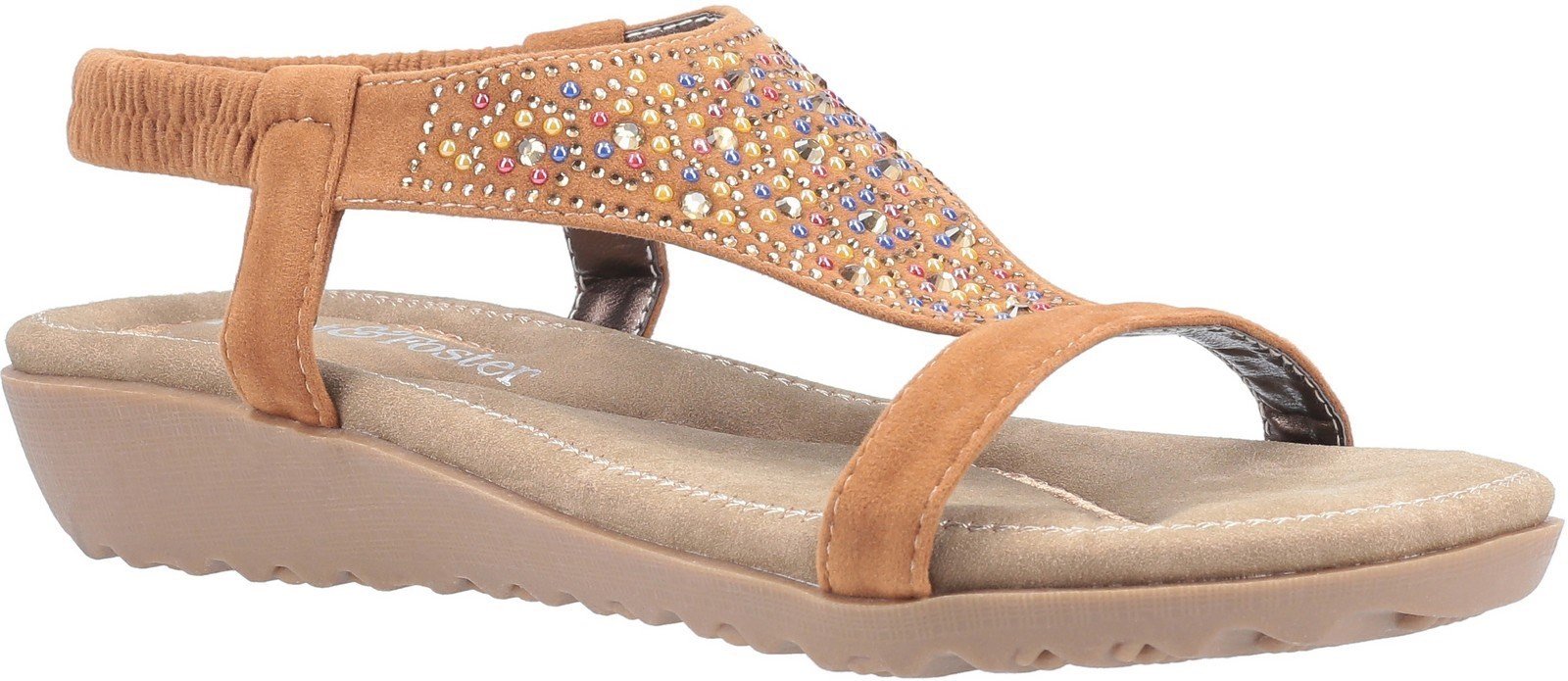 Fleet & Foster Women's Nicosia Slingback Sandal Various Colours 23732 - Tan 3