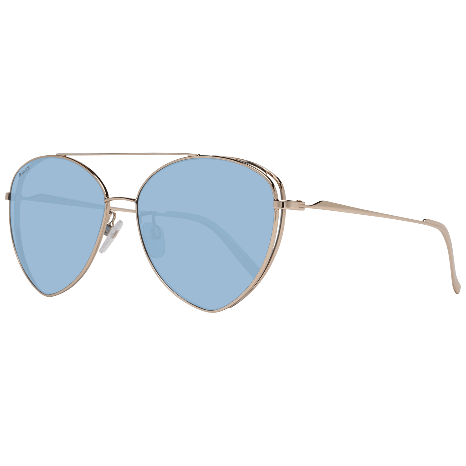 Bally Women's Sunglasses Rose Gold BY0003-H 5928V