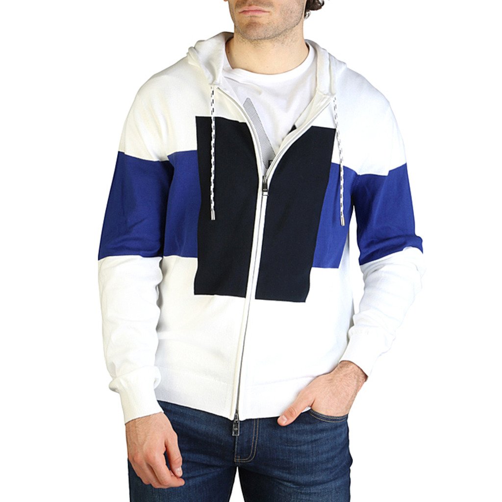 Armani Exchange Men's Sweater White 3ZZE1B_ZMH4Z - white S