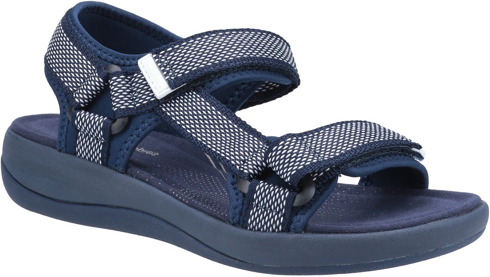 Hush Puppies Women's Sara Quarter Strap Sandal Various Colours 31959 - Navy 3