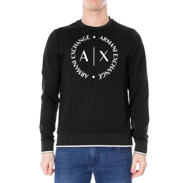 Armani Exchange Men's Sweatshirt Black 188945 - black XXL