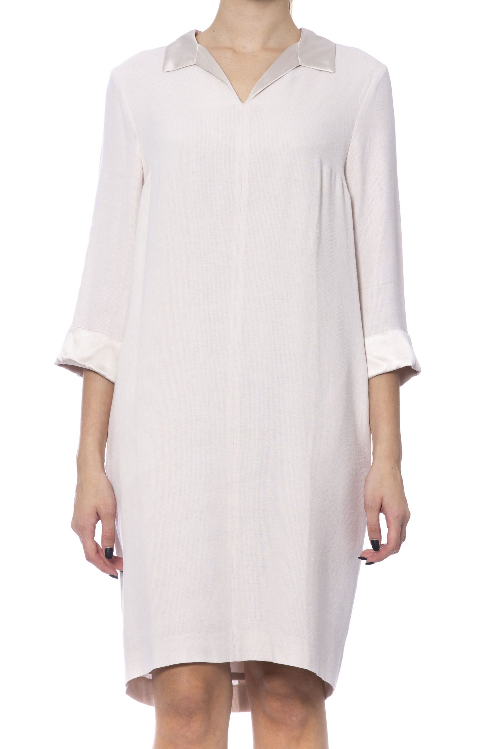 Peserico Women's Dress Beige PE992280 - IT42 | S