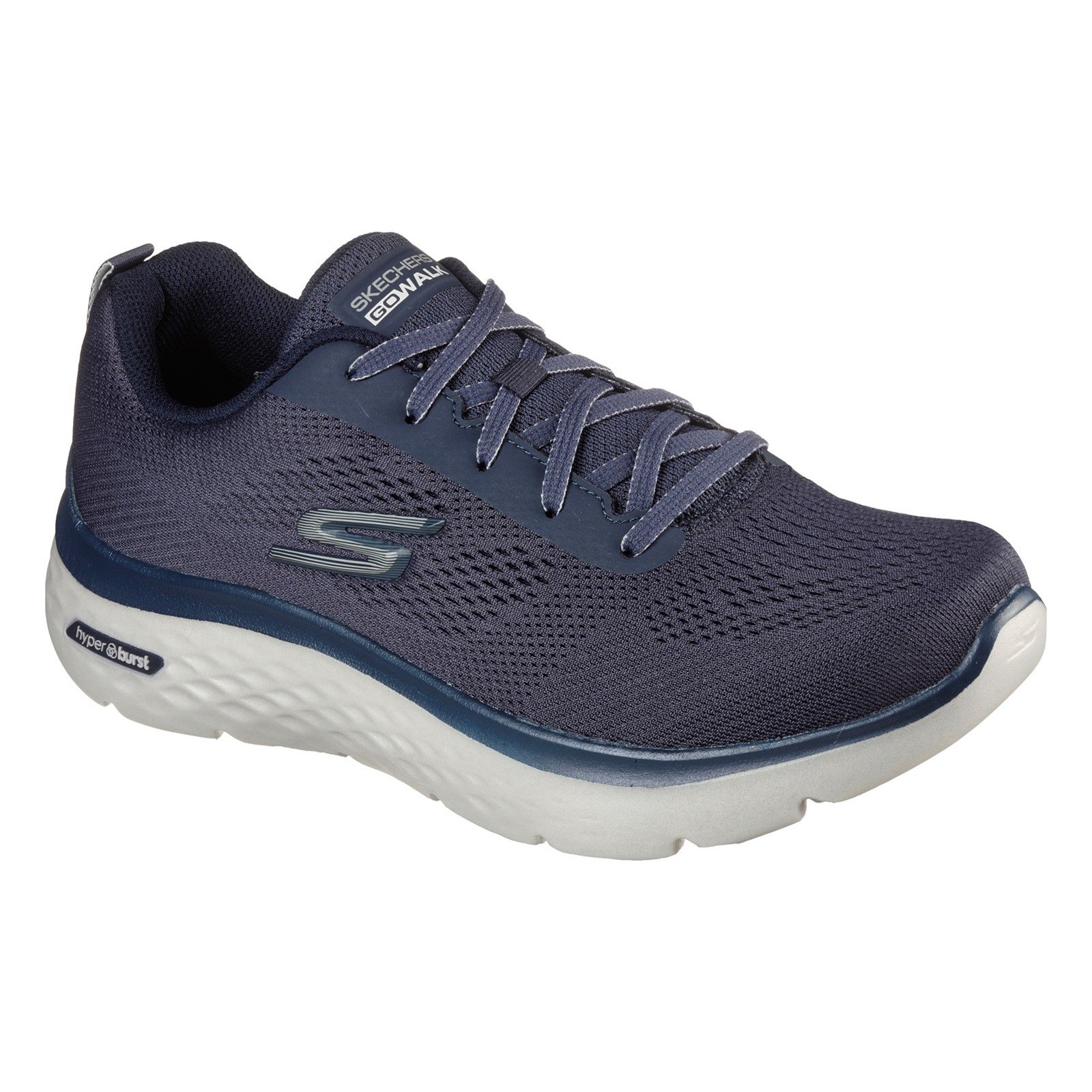 Skechers Men's Go Walk Hyper Burst Trainer Various Colours 32725 - Navy 6