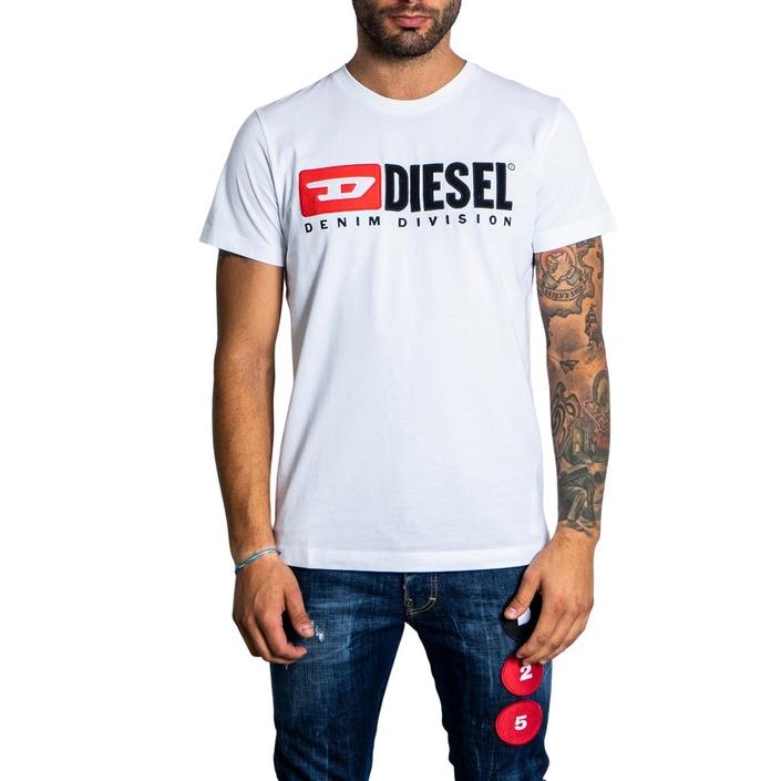 Diesel Men's T-Shirt White 320725 - white S