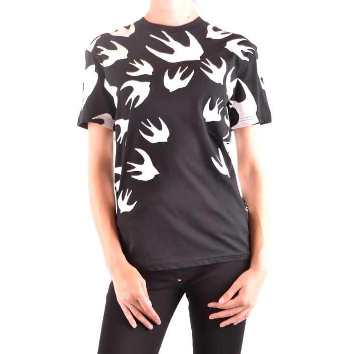 Alexander Mcqueen Women's T-Shirt Black 164375 - black XXS
