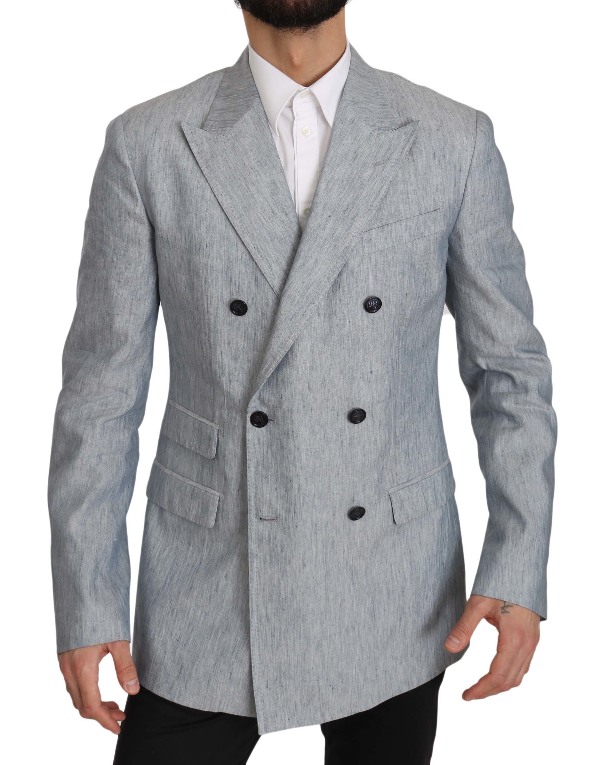 Dolce & Gabbana Men's Blazer Blue JKT2368 - IT48 | M