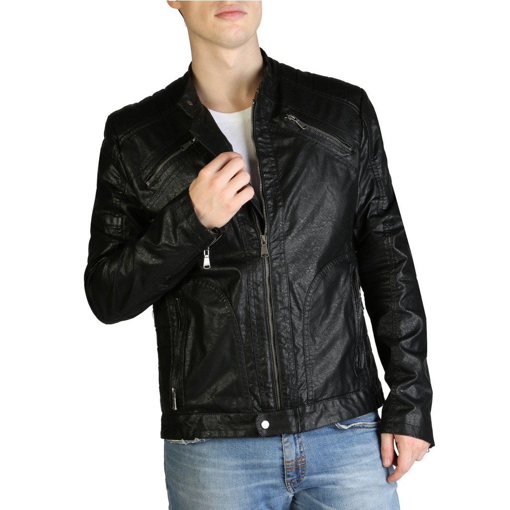 Yes Zee Men's Jacket Black J512_GK00 - black S