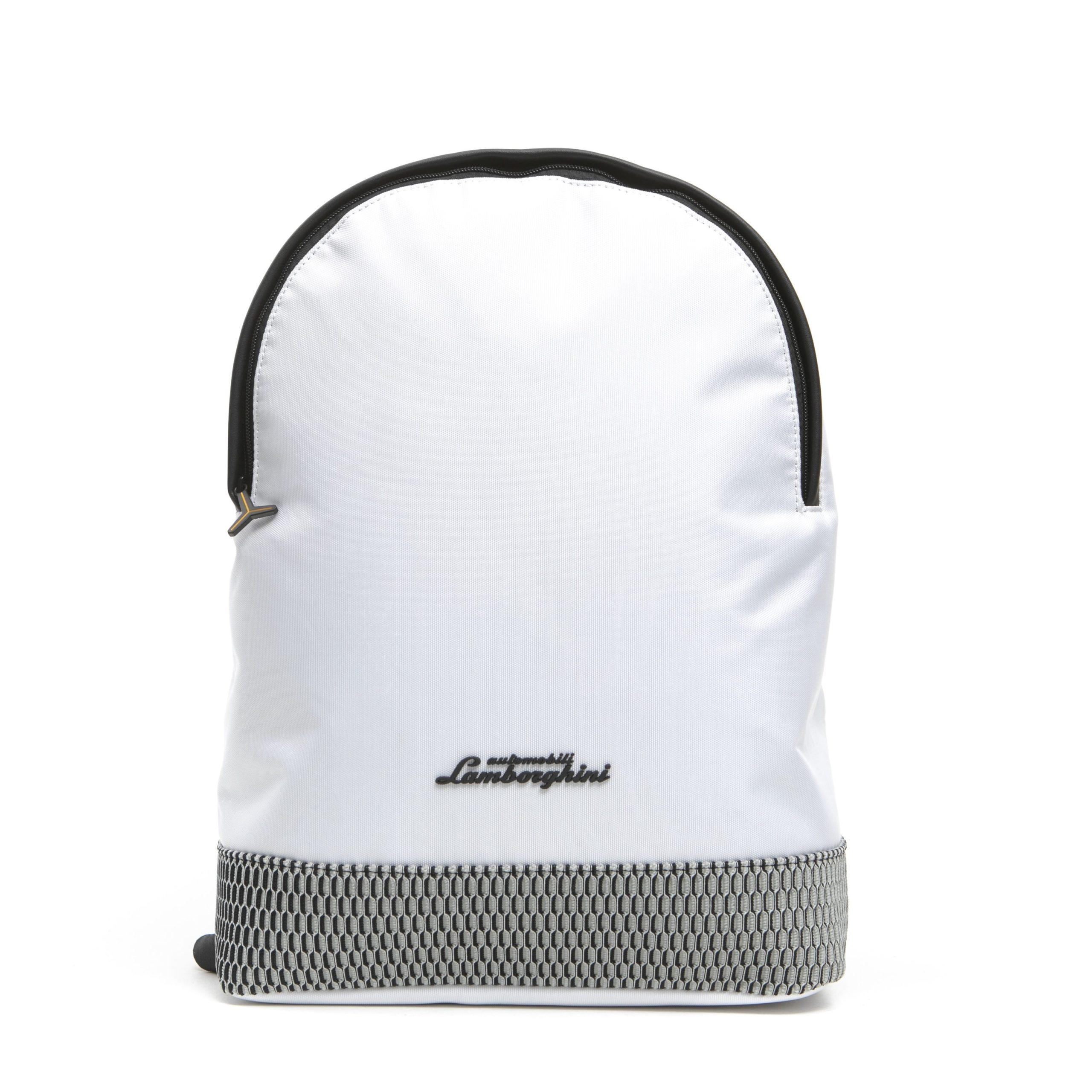 Lamborghini Men's Bianco Backpack White LA1263011