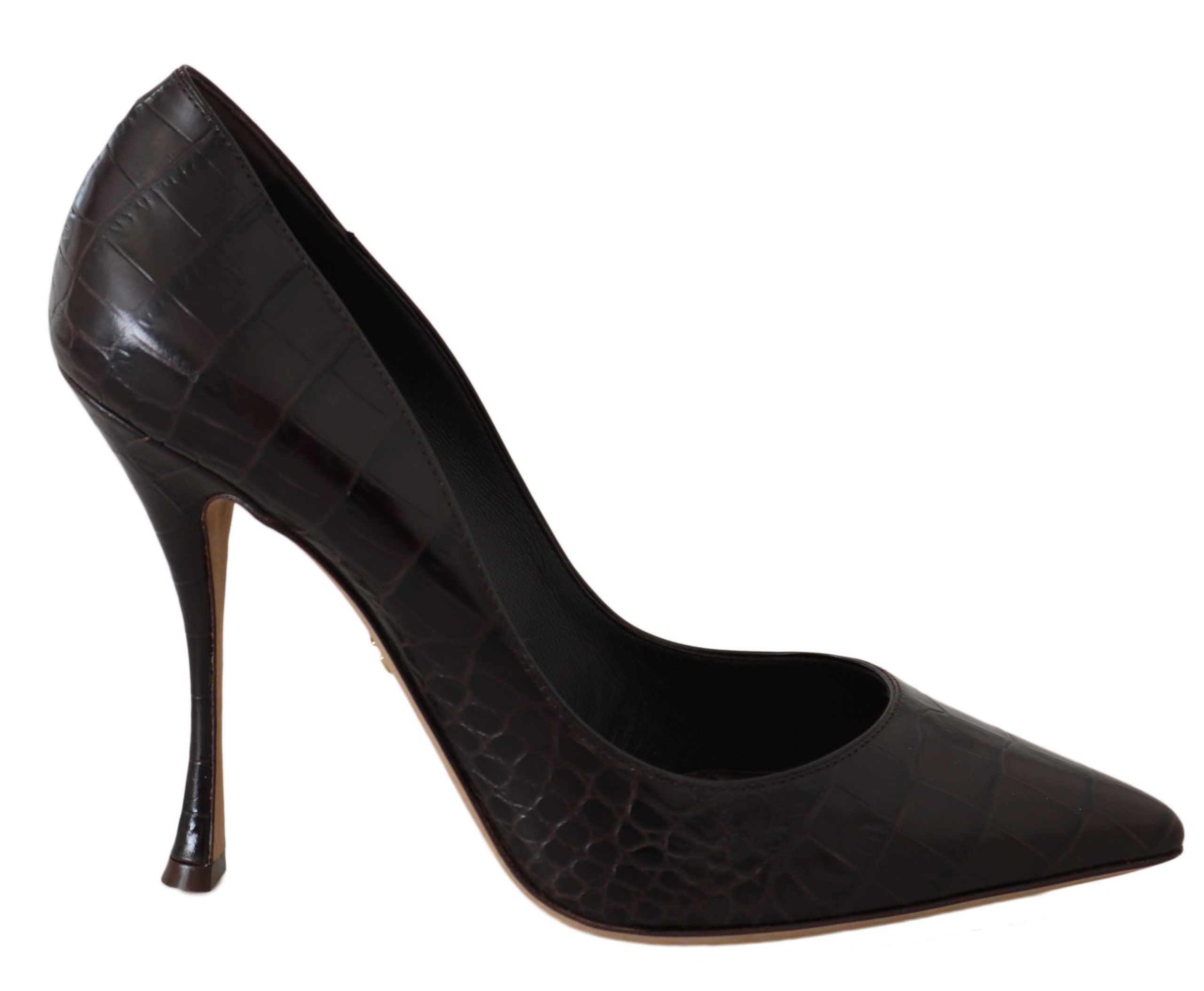 Dolce & Gabbana Women's Leather Heels Pumps Heels Shoes LA5985 - EU35/US4.5