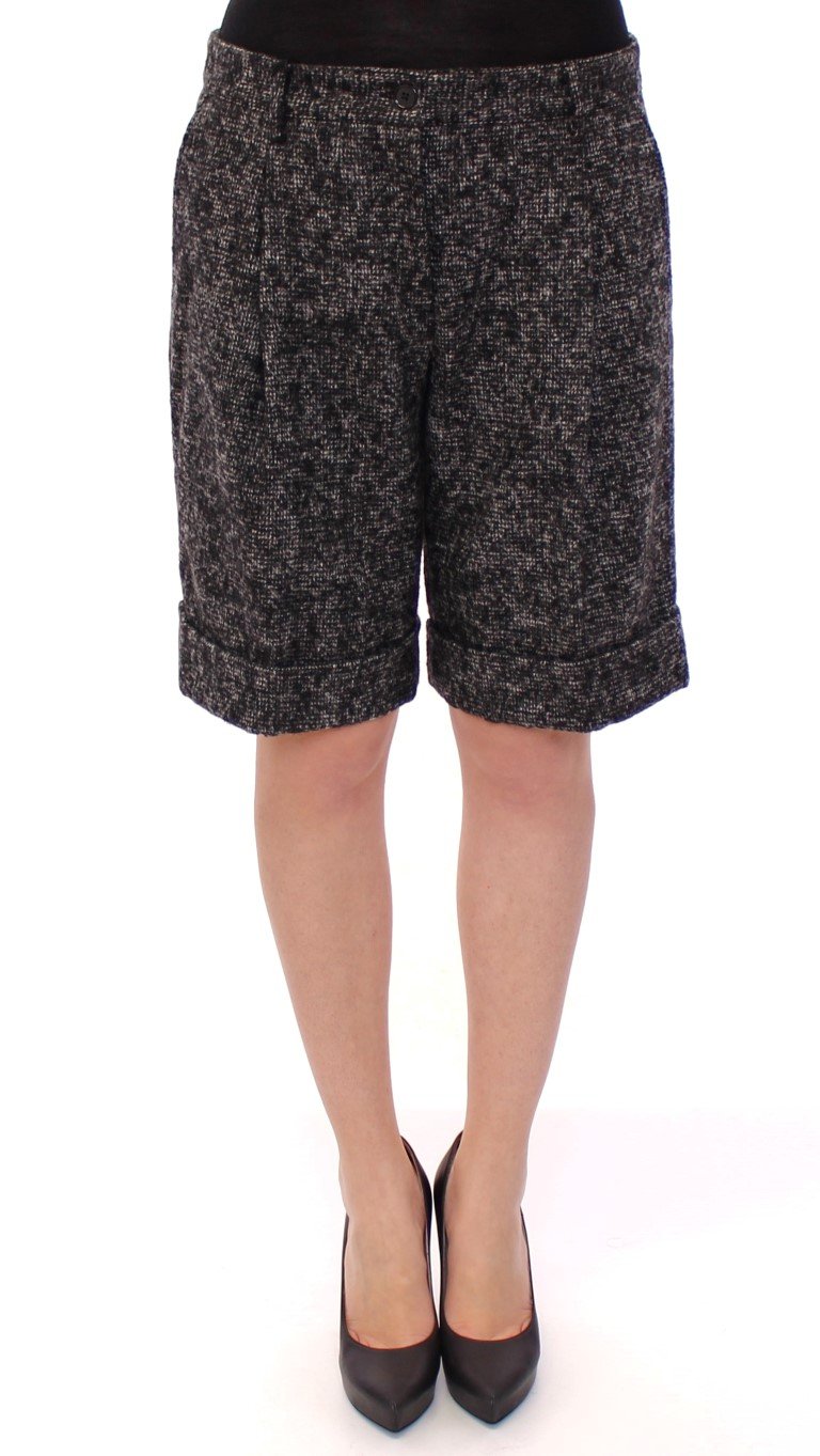 Dolce & Gabbana Women's wool Shorts Gray GSS11722 - IT44|L