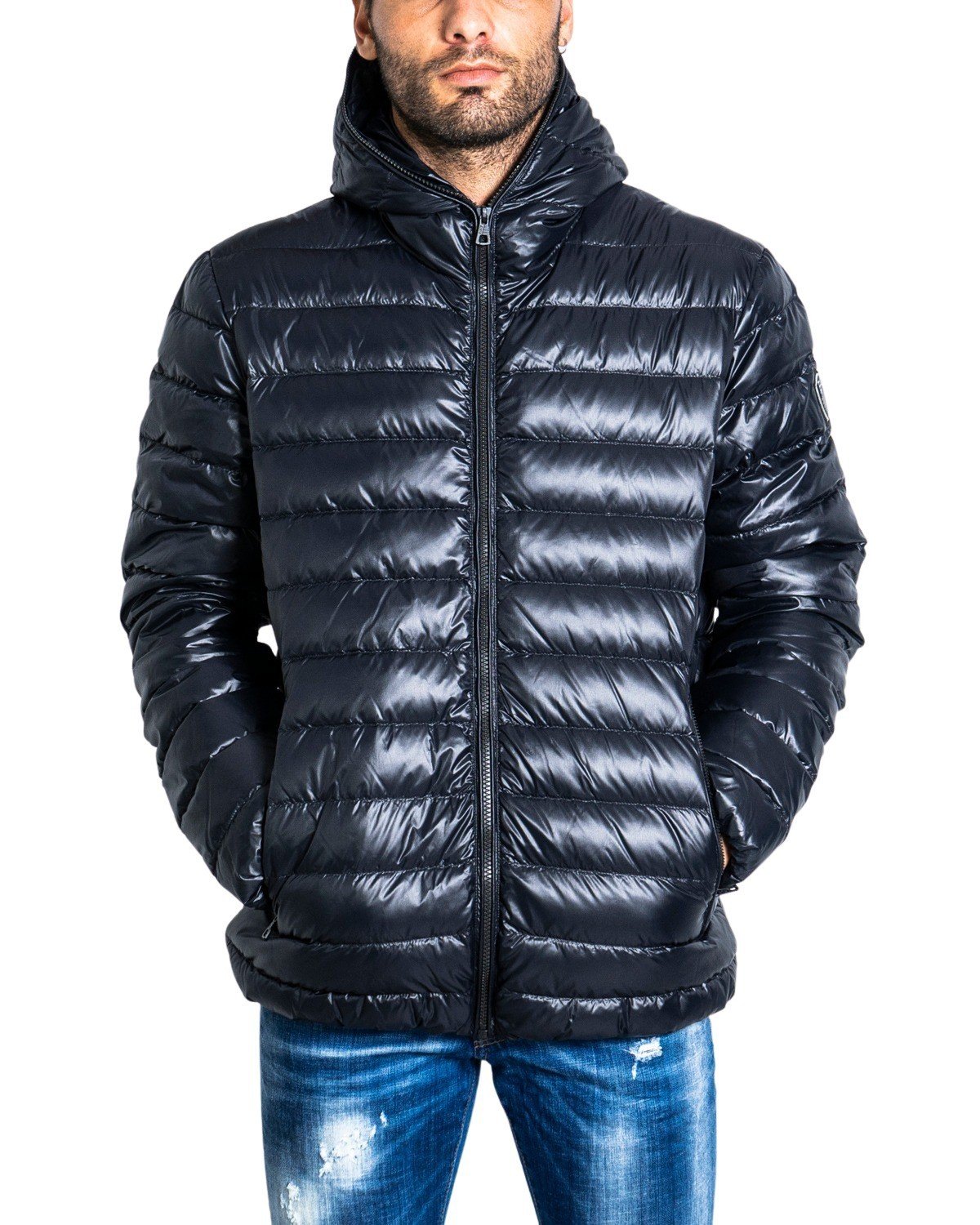Ea7 Men's Jacket Green 321823 - black XL
