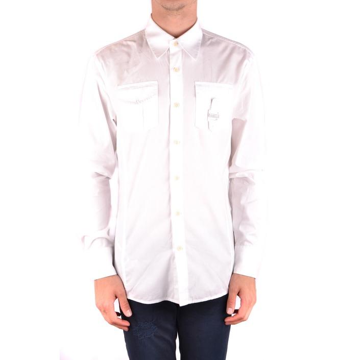 Bikkembergs Men's Shirt White 186888 - white S