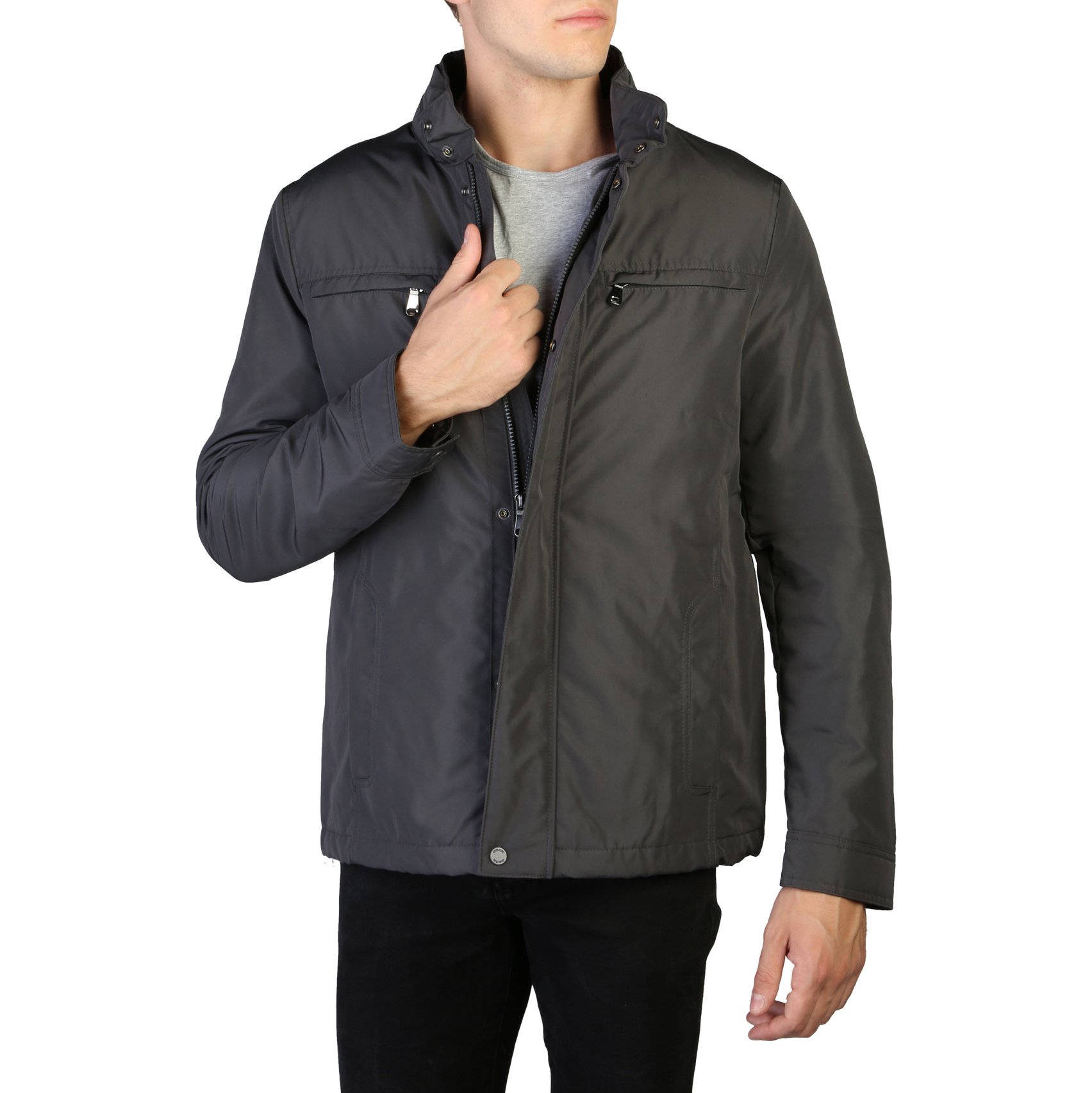 Geox Men's Jacket Blue M8420GT2419 - grey 48