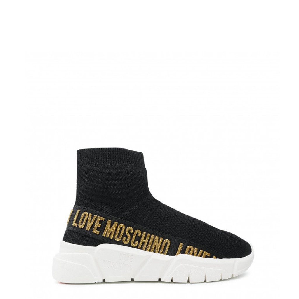 Love Moschino Women's Trainer Black JA15633G1DIZ3 - black EU 35