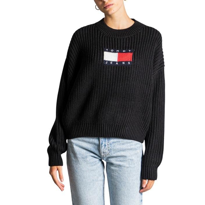 Tommy Hilfiger Jeans Women's Sweater Black 319790 - black S