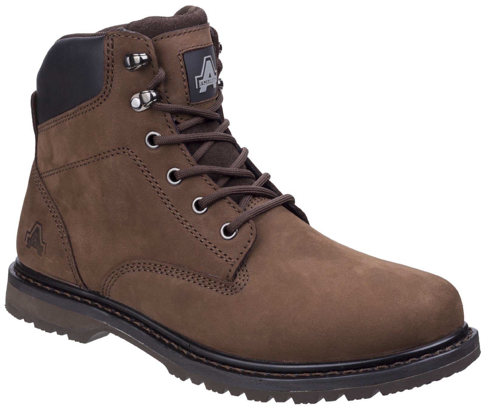 Amblers Men's Millport Lace Up Boot Brown 27214 - Brown 4