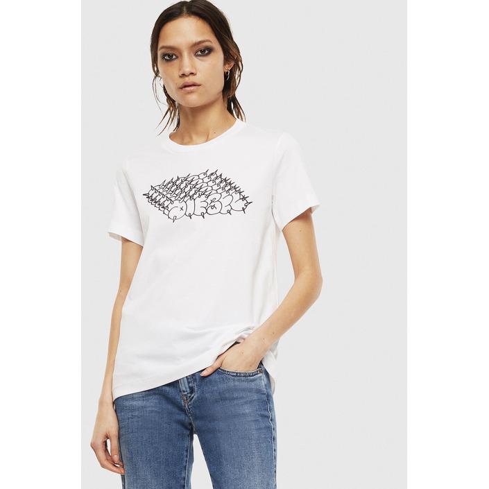 Diesel Women's T-Shirt White 294102 - white XS