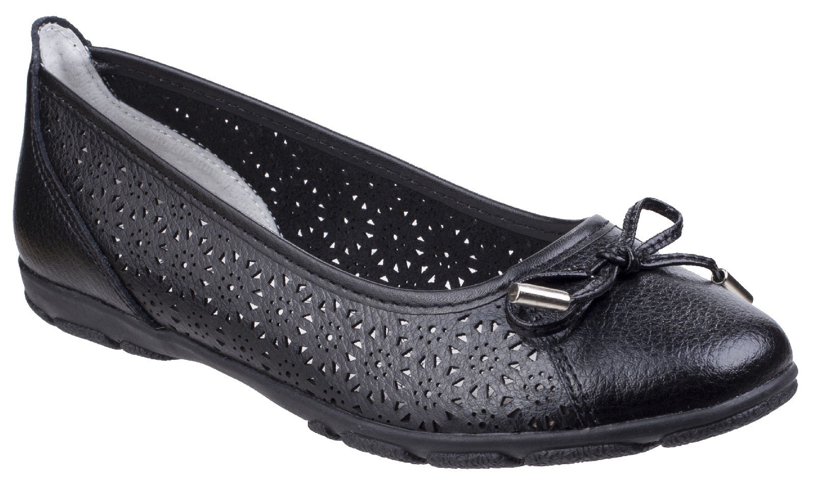 Fleet & Foster Women's Lagune Flats Various Colours 26305-43899 - Black 3