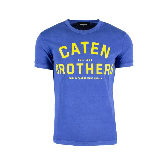 Dsquared Men's T-Shirt Blue 165466 - blue XS