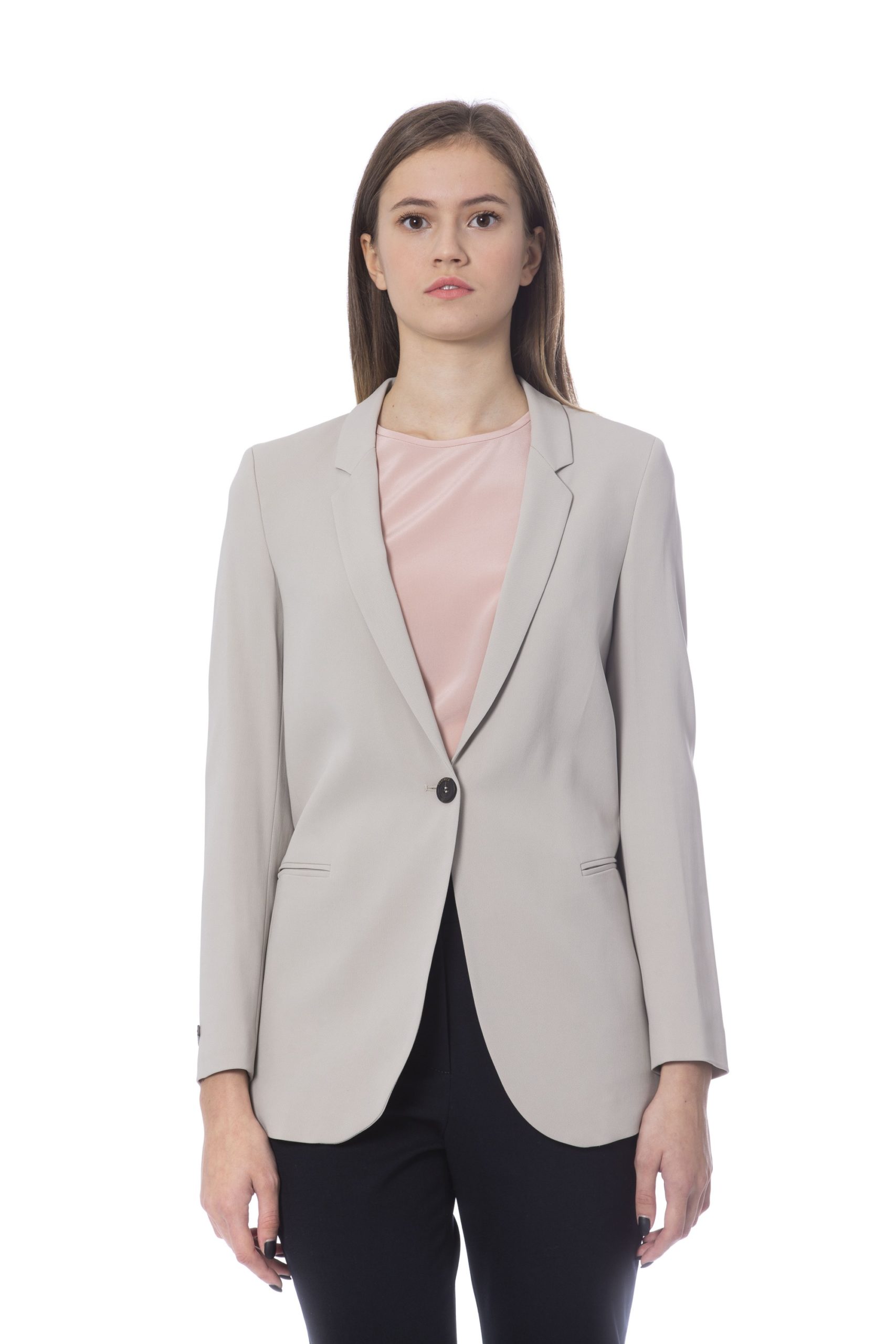 Peserico Women's Jackets Beige PE854314 - IT48 | XL
